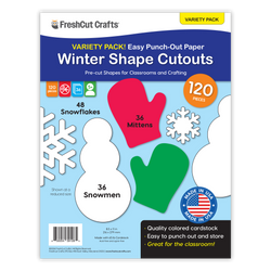 Winter Shape Cutouts (ONLINE ORDER ONLY)