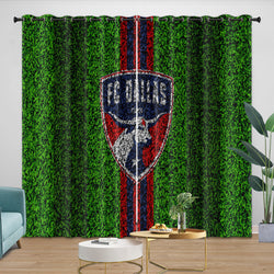 FC Dallas Curtains Blackout Window Drapes Room Decoration (Online Order Only)