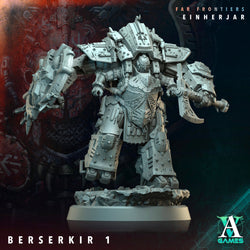 3D Printed Archvillain Games Berserkir Far Frontiers Einherjar 28 32mm D&D (Online Only)