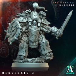 3D Printed Archvillain Games Berserkir Far Frontiers Einherjar 28 32mm D&D (Online Only)