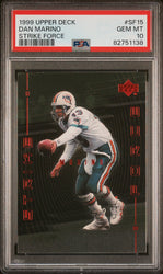 1999 UPPER DECK STRIKE FORCE DAN MARINO #SF15 - PSA 10 (Online Order Only)