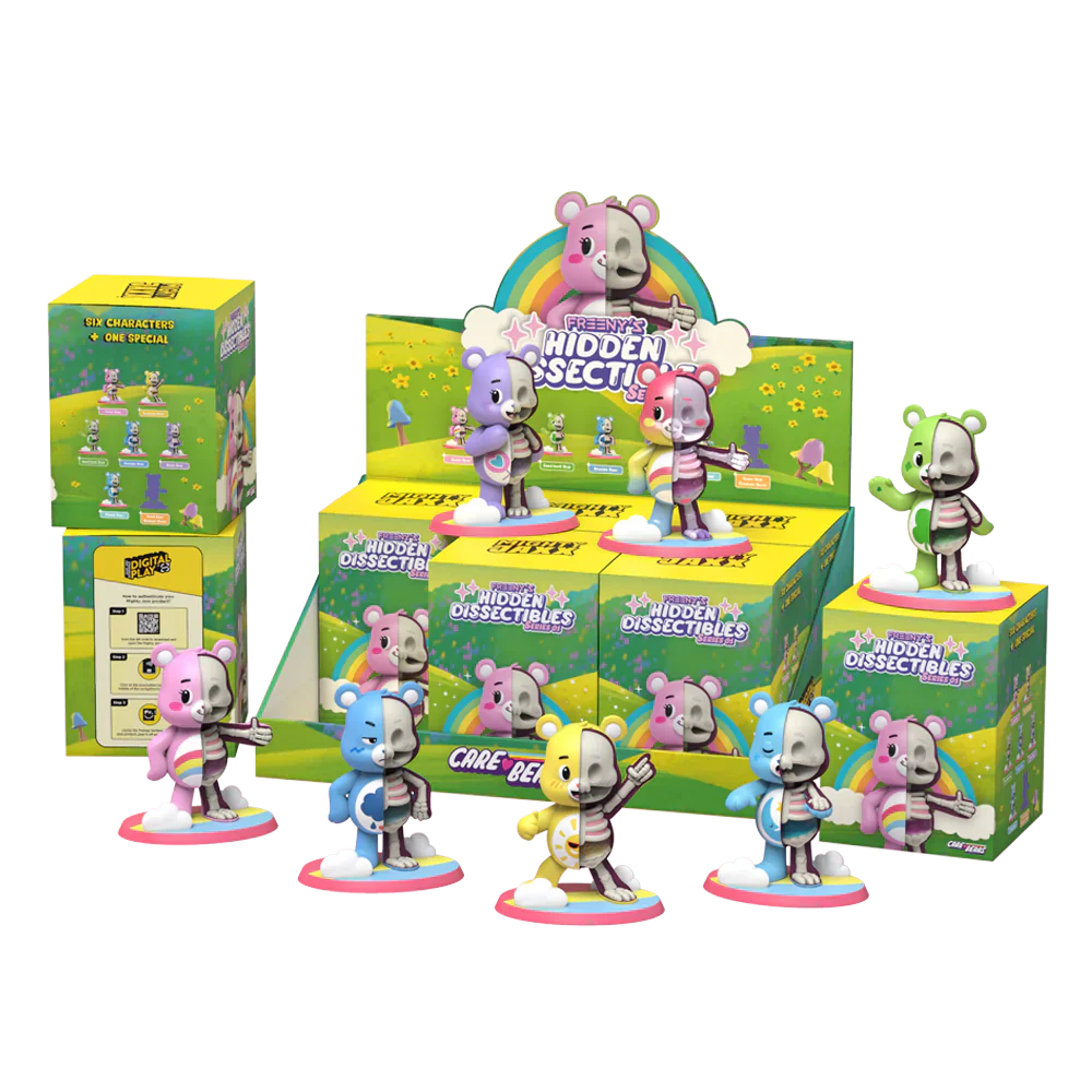 Freeny's Hidden Dissectibles Care Bears Blind Box - Mighty Jaxx Designer Toy