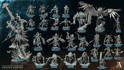 3D Printed Archvillain Games Skraeling Marauder Frostburn Horrors Frozen Echoes 28 32mm D&D (Online Only)