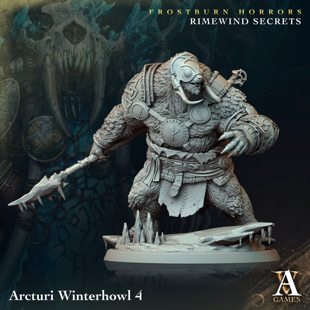 3D Printed Archvillain Games Arcturi Winterhowl Frostburn Horrors Rimewind Secrets 28 32mm D&D (Online Only)