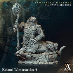 3D Printed Archvillain Games Frostburn Horrors Rimewind Secrets - Kotauri Winterstrider 28mm 32mm D&D (Online Only)