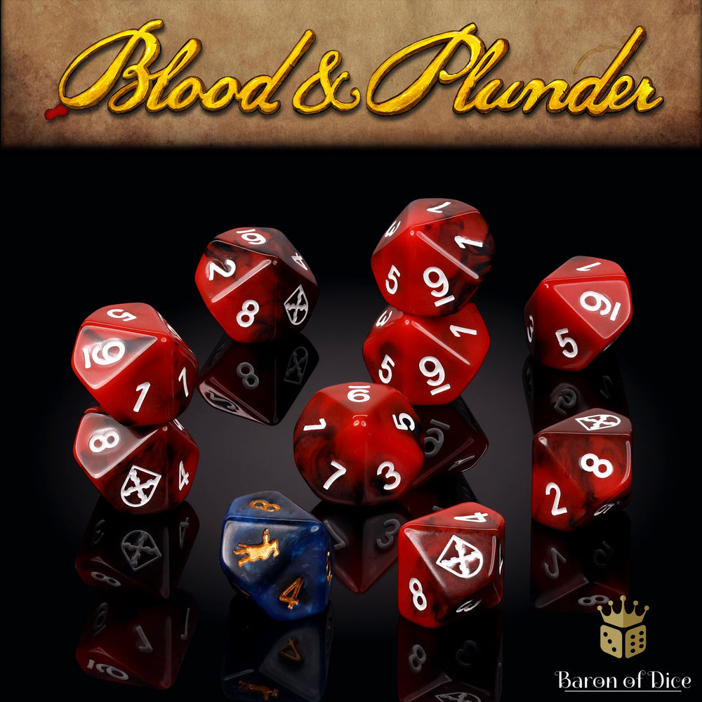 Blood & Plunder: Spain - Official Dice Set (ONLINE ORDER ONLY)