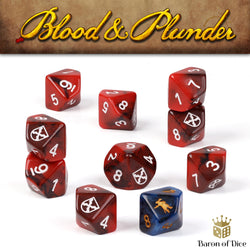 Blood & Plunder: Spain - Official Dice Set (ONLINE ORDER ONLY)