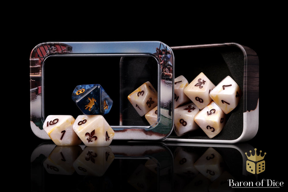 Blood & Plunder: French - Official Dice Set (ONLINE ORDER ONLY)