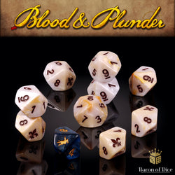 Blood & Plunder: French - Official Dice Set (ONLINE ORDER ONLY)