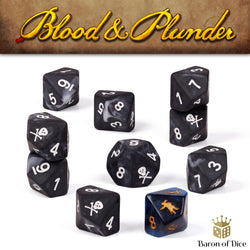 Blood & Plunder: Pirates - Official Dice Set (ONLINE ORDER ONLY)