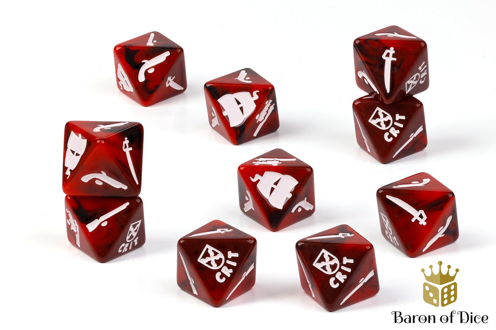 Oak & Iron: Spain - Official Dice Set (ONLINE ORDER ONLY)