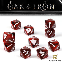 Oak & Iron: Spain - Official Dice Set (ONLINE ORDER ONLY)