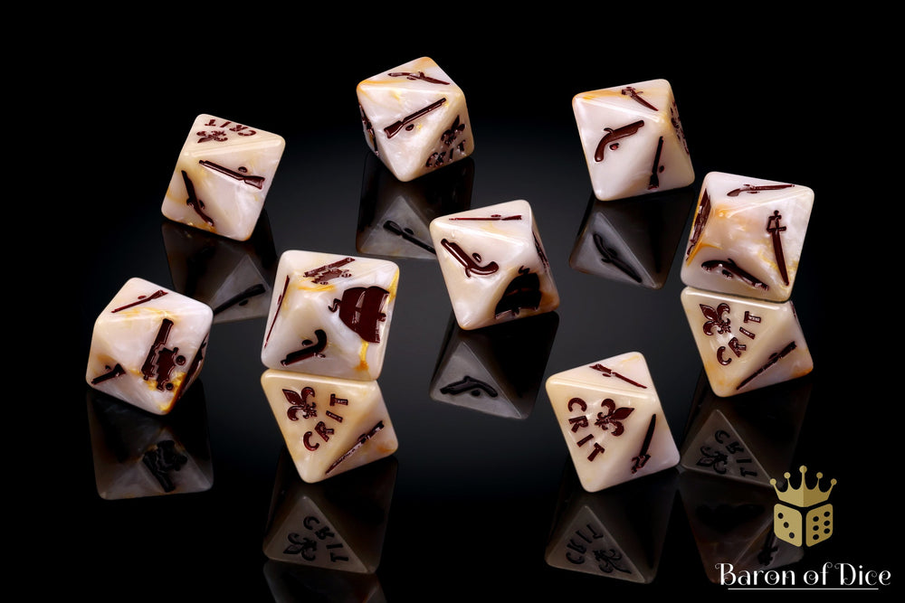 Oak & Iron: French - Official Dice Set (ONLINE ORDER ONLY)