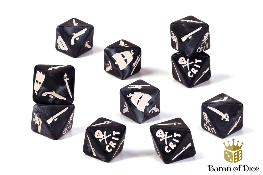 Oak & Iron: Pirates - Official Dice Set (ONLINE ORDER ONLY)