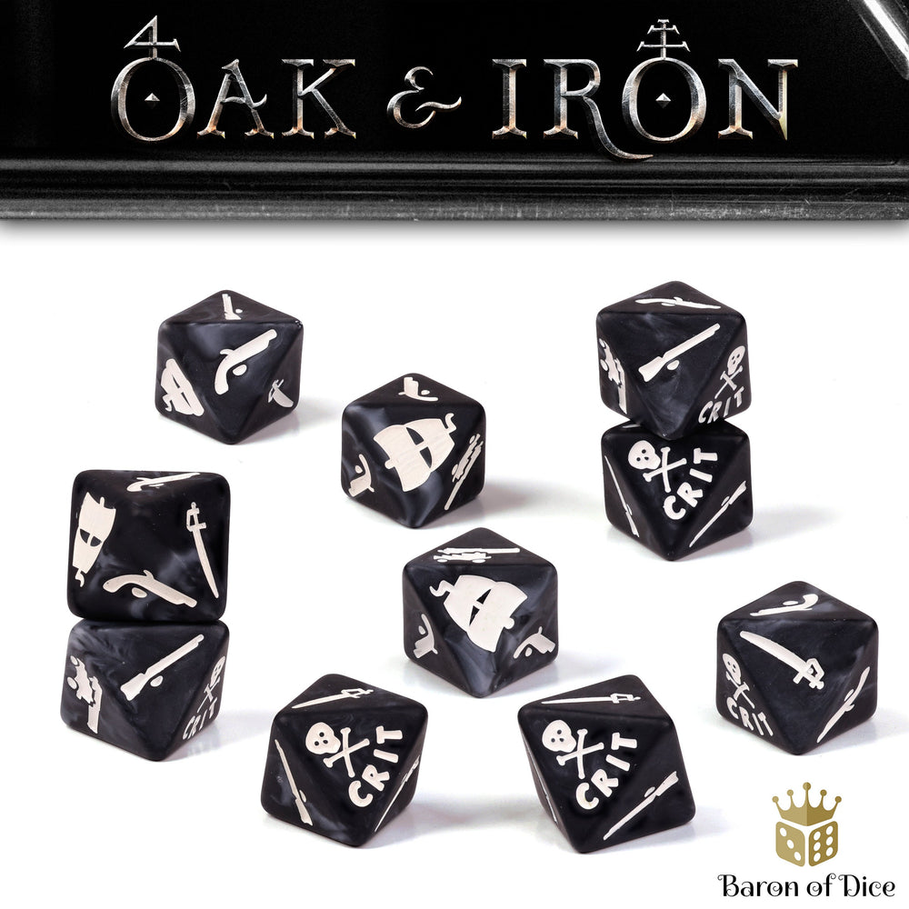 Oak & Iron: Pirates - Official Dice Set (ONLINE ORDER ONLY)