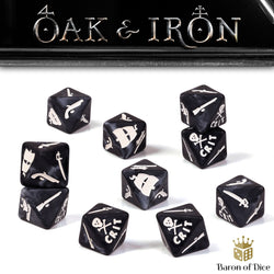Oak & Iron: Pirates - Official Dice Set (ONLINE ORDER ONLY)