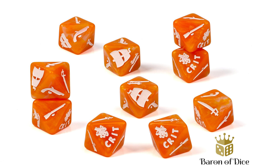 Oak & Iron: Dutch - Official Dice Set (ONLINE ORDER ONLY)