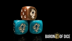 Warmachine: Dusk Final Hunt Official Dice Set (ONLINE ORDER ONLY)