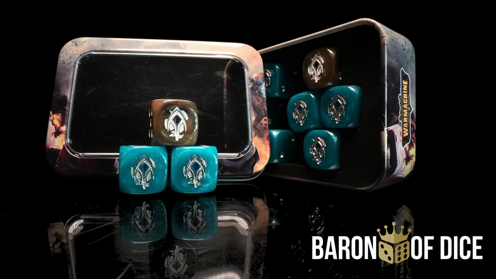 Warmachine: Dusk Final Hunt Official Dice Set (ONLINE ORDER ONLY)