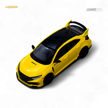 (Pre-Order) INNO64 HONDA CIVIC TYPE-R (FK8) - Yellow 1:64 (ONLINE ORDER ONLY)