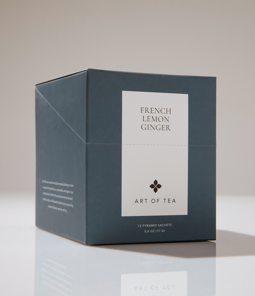 French Lemon Ginger Teabag Sachets