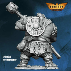 FLM28008 Orc Marauder Figure Kit 28mm Heroic Scale Miniature Unpainted (ONLINE ORDER ONLY)