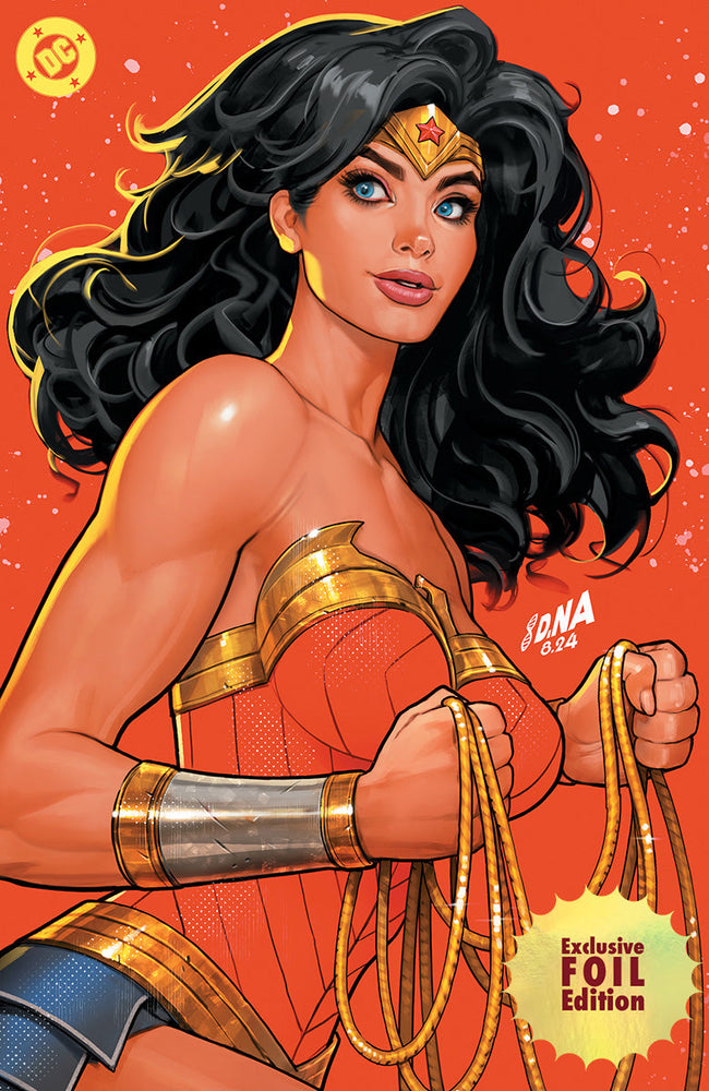 [FOIL] WONDER WOMAN #14 DAVID NAKAYAMA NYCC 2024 EXCLUSIVE VIRGIN PREMIUM VAR  (10/23/2024) (ONLINE ORDER ONLY)