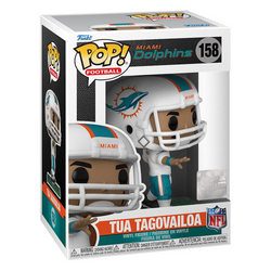 Funko POP! NFL: Dolphins - Tua Tagovailoa (Home Uniform) Vinyl Figure #158 (ONLINE ORDER ONLY)