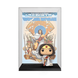 [PRE-ORDER] Funko POP! Comic Cover: Wonder Woman 80th - Wonder Woman (Rebirth) On Throne Vinyl Figure #3 (ONLINE ORDER ONLY)