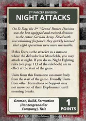 Flames of War: D-Day - German Command Cards