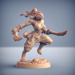 3D Printed Artisan Guild Modular Rakshakin Headhunter Rakshakin Headhunters 28mm 32mm (Online Only)