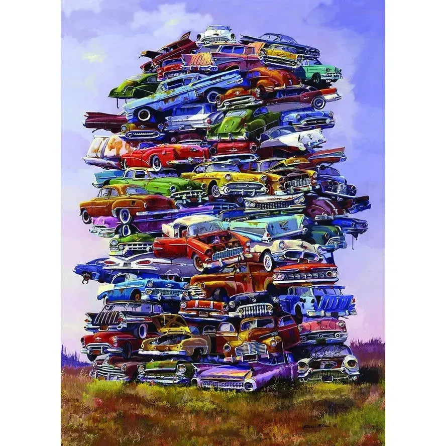 Fabulous 50s Junkpile 1000 Piece Jigsaw Puzzle TDC (ONLINE ORDER ONLY)