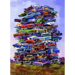 Fabulous 50s Junkpile 1000 Piece Jigsaw Puzzle TDC (ONLINE ORDER ONLY)