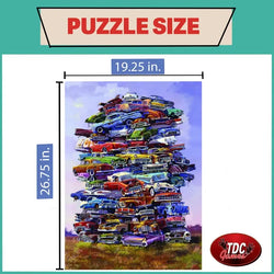 Fabulous 50s Junkpile 1000 Piece Jigsaw Puzzle TDC (ONLINE ORDER ONLY)