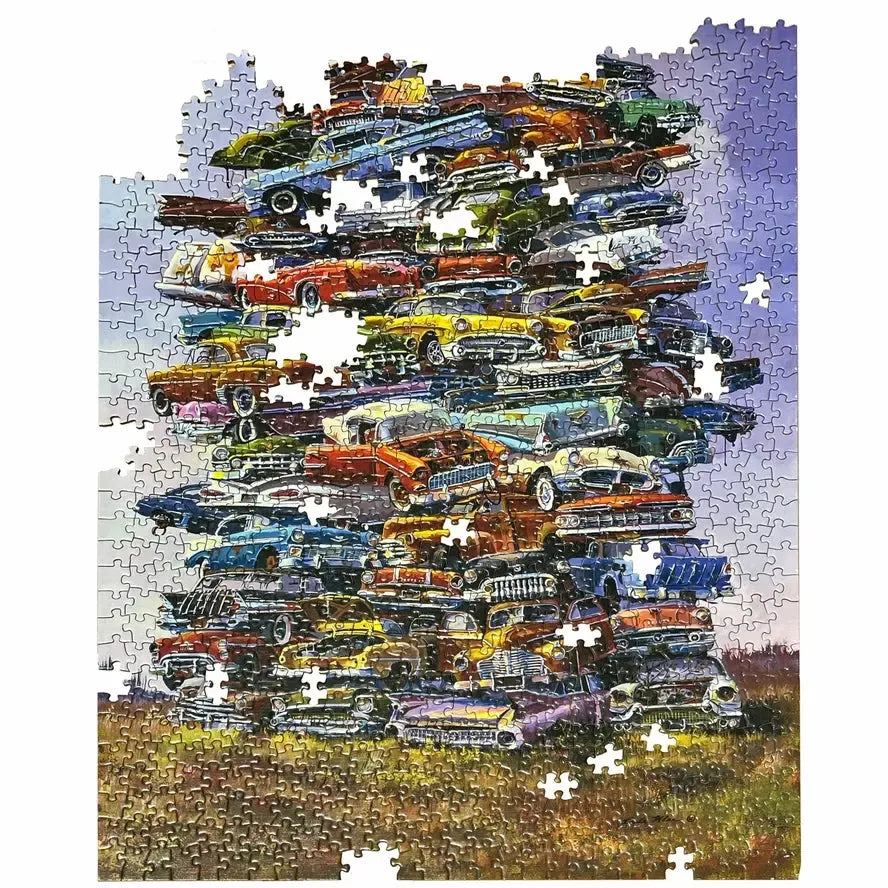 Fabulous 50s Junkpile 1000 Piece Jigsaw Puzzle TDC (ONLINE ORDER ONLY)