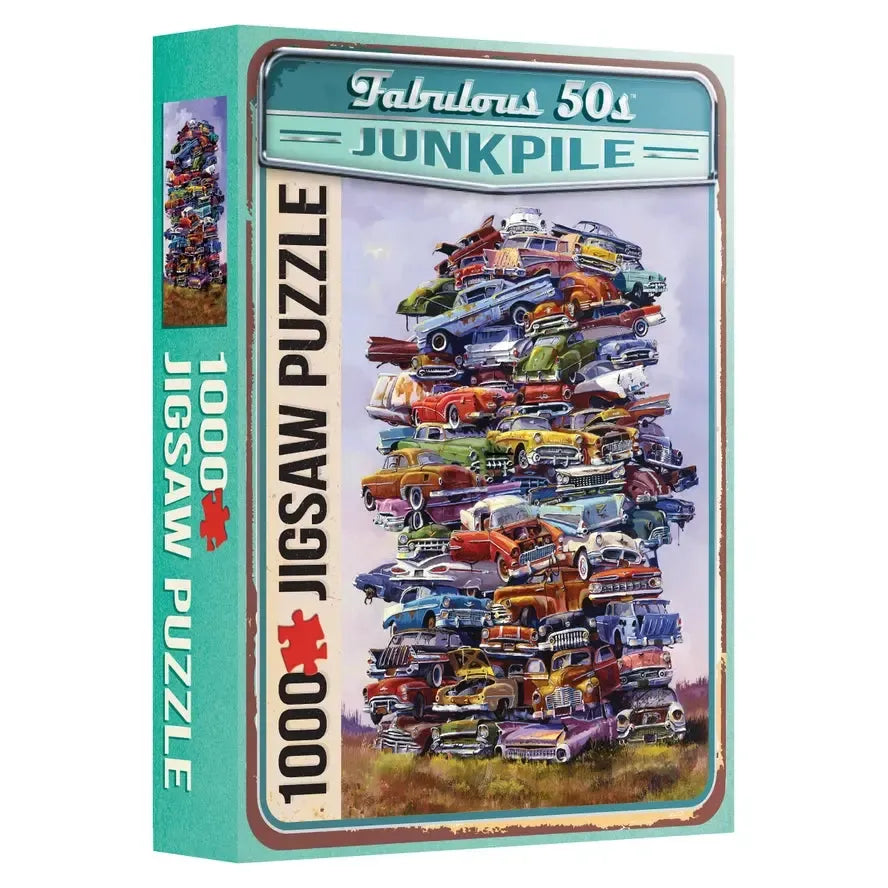 Fabulous 50s Junkpile 1000 Piece Jigsaw Puzzle TDC (ONLINE ORDER ONLY)