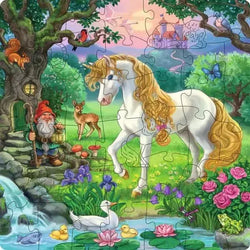 Fairytale Unicorn 44 Piece Wooden Jigsaw Puzzle Ravensburger (ONLINE ORDER ONLY)