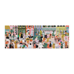 Fall Halloween Parade 1000 Piece Panoramic Jigsaw Puzzle Galison (ONLINE ORDER ONLY)