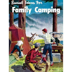 Family Camping Sunset Magazine 1000 Piece Jigsaw Puzzle NYPC (ONLINE ORDER ONLY)