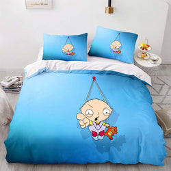 Family Guy Bedding Set Pattern Quilt Cover Without Filler (Online Order Only)
