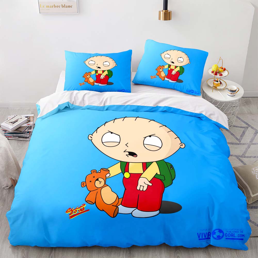 Family Guy Bedding Set Pattern Quilt Cover Without Filler (Online Order Only)