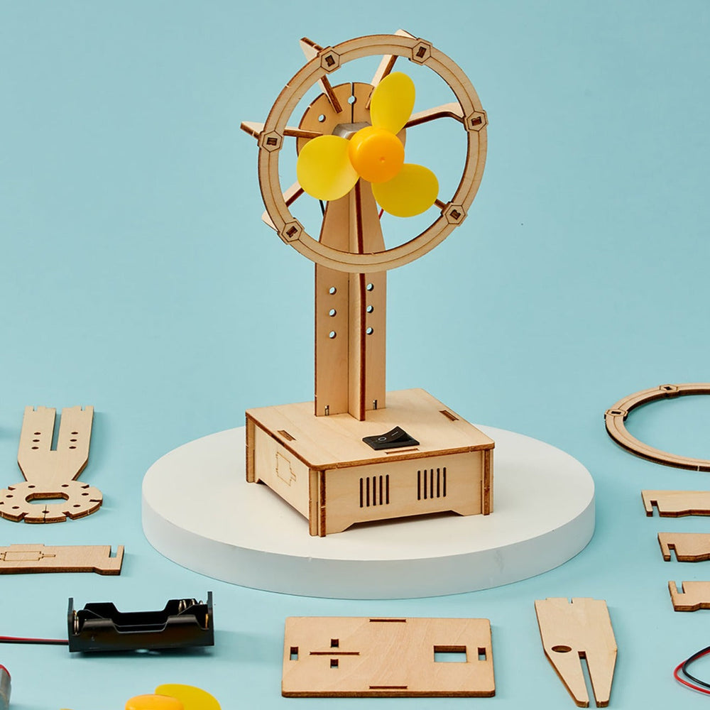 Electric Fan DIY Kit, Educational STEM Toy (ONLINE ORDER ONLY)