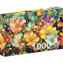 Fancy Flower Garden 1000 Piece Jigsaw Puzzle Enjoy (ONLINE ORDER ONLY)