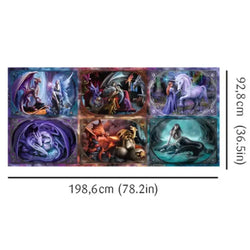 Fantasy Creatures by Anne Stokes 9000 Piece Jigsaw Puzzle Trefl (ONLINE ORDER ONLY)
