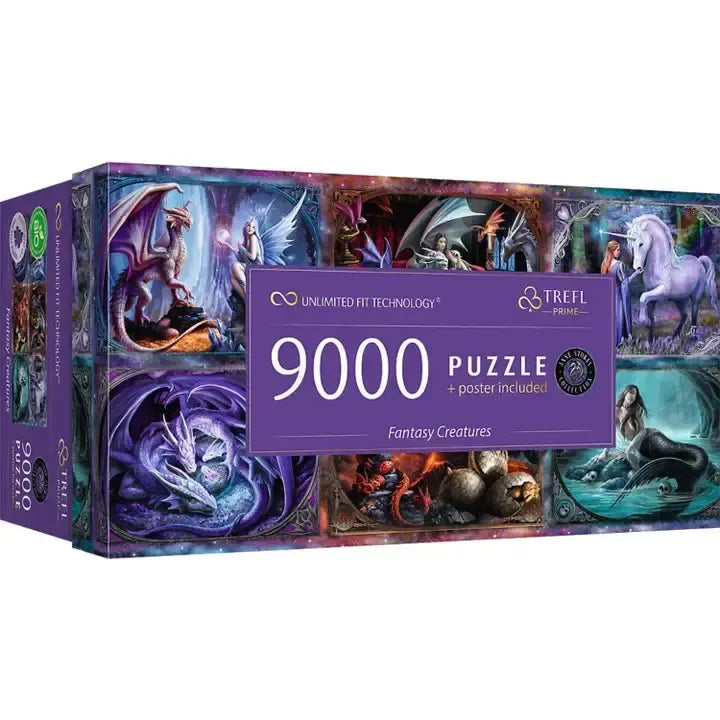Fantasy Creatures by Anne Stokes 9000 Piece Jigsaw Puzzle Trefl (ONLINE ORDER ONLY)