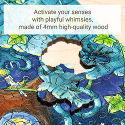 Fantasy Forest 500 Piece Wood Jigsaw Puzzle Ravensburger (ONLINE ORDER ONLY)