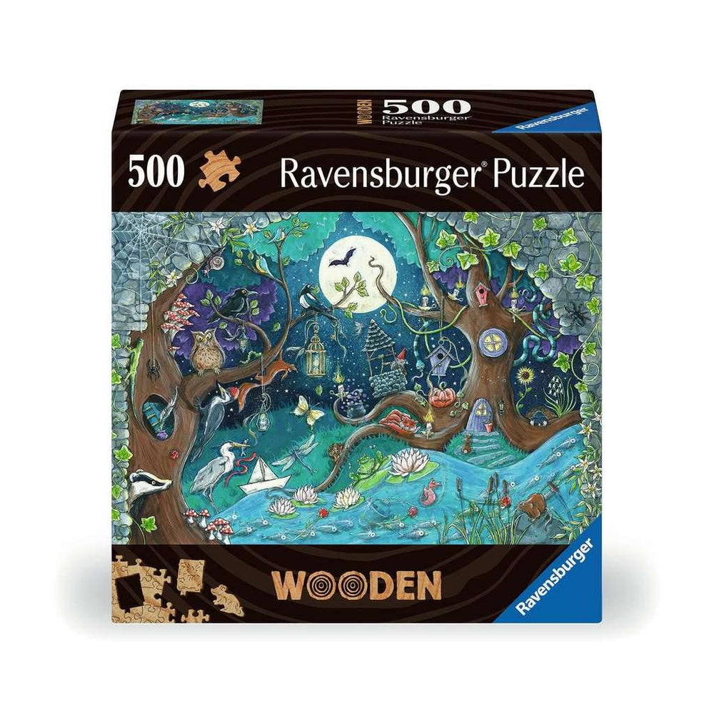 Fantasy Forest 500 Piece Wood Jigsaw Puzzle Ravensburger (ONLINE ORDER ONLY)