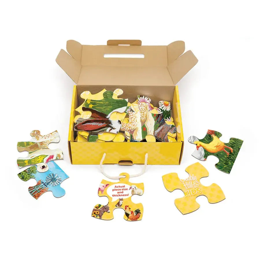 Farmyard Greetings 35 Piece Floor Jigsaw Puzzle Cobble Hill (ONLINE ORDER ONLY)