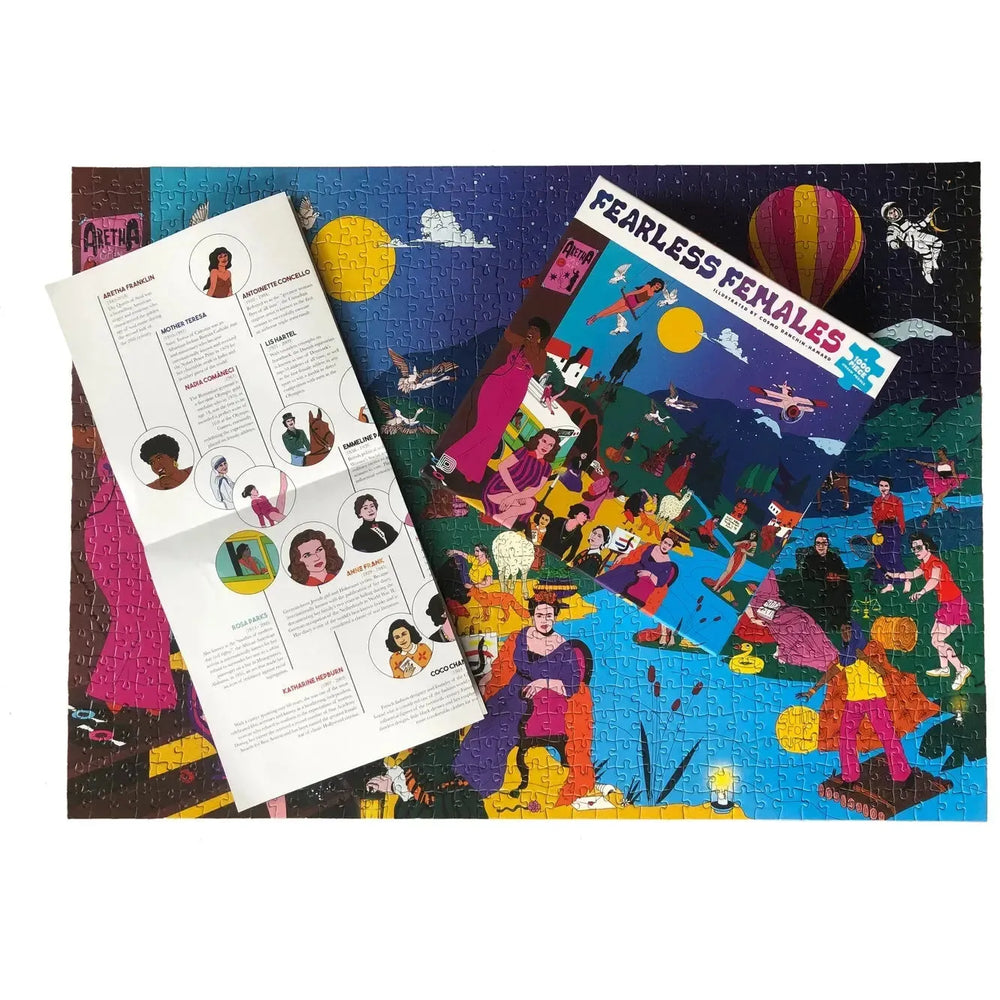 Fearless Females 1000 Piece Jigsaw Puzzle Dokument (ONLINE ORDER ONLY)