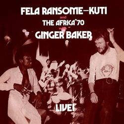 Fela Live With Ginger Baker (Colored Vinyl, Red, Gatefold LP Jacket) (2 Lp's) [Vinyl] (ONLINE ORDER ONLY)
